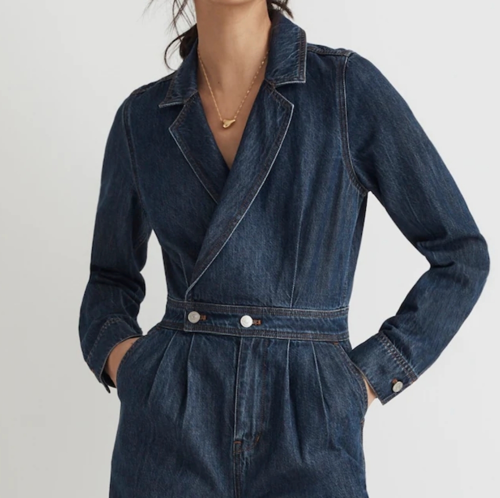 Madewell Denim Jumpsuit in Norvell Wash - Picture 7 of 7